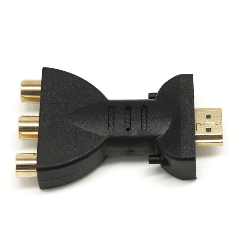 HDMI к 3 RCA видео аудио конвертер головы AV адаптер мама 5 футов/1 м VDX99 | Компьютеры и
