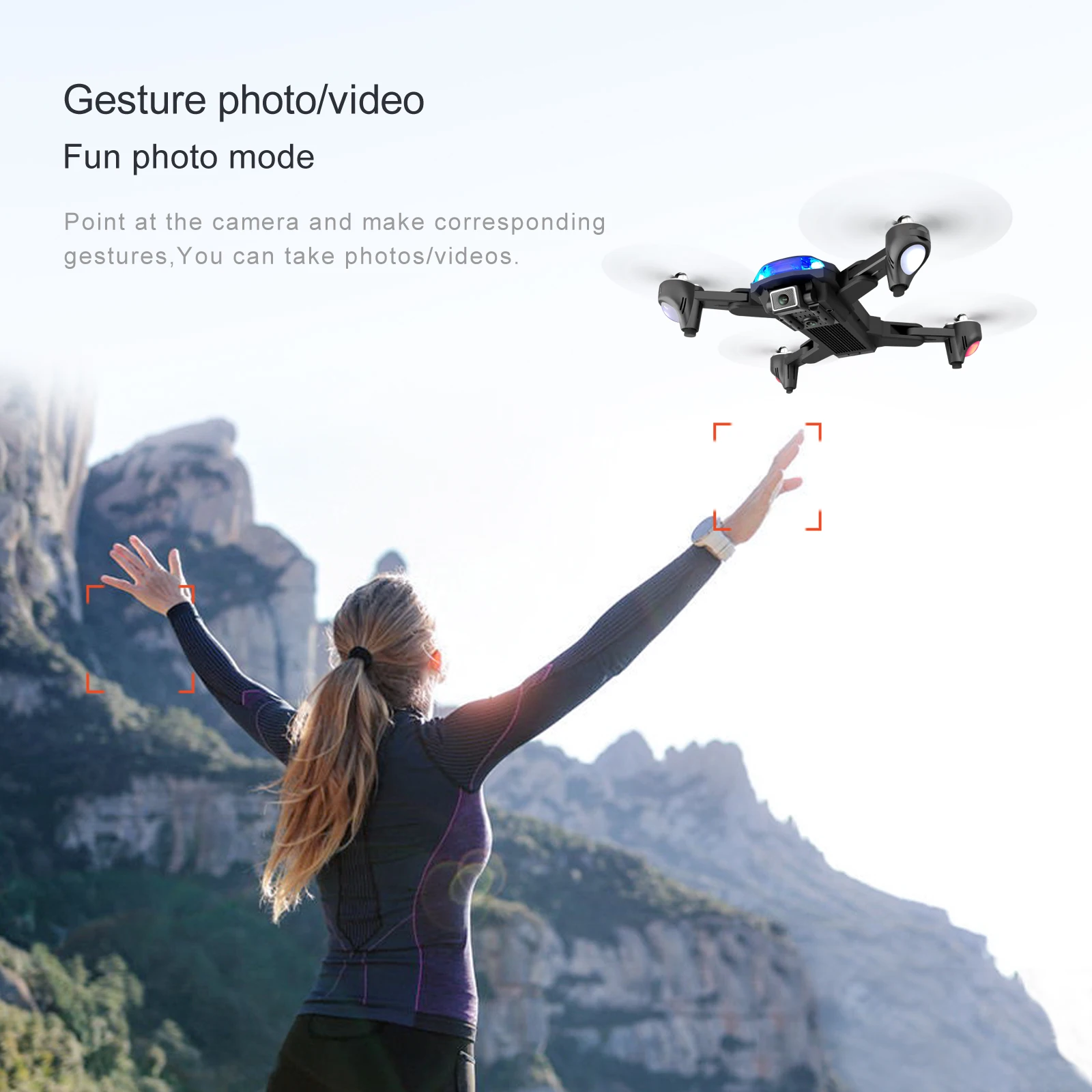 

TCMMRC Rc Fpv drone GPS professional aerial photography medium-sized drone 5g 4K / 6K foldable, WiFi flight about 23 min