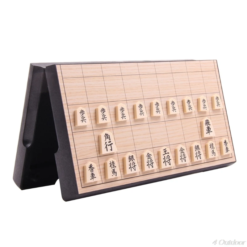 

Japan Shogi Magnetic Foldable Japanese Chess Game Board Game Intelligence Toy 25252cm N23 20 Dropshipping