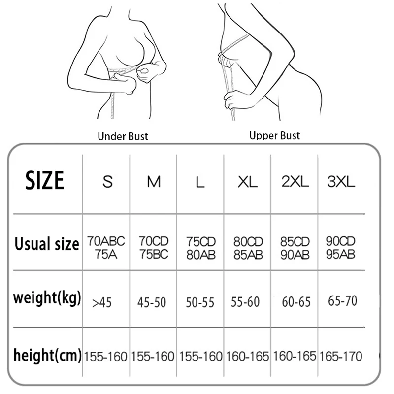 Бюстгальтер пуш ап Jerrinut для женщин Корректор осанки противоударный