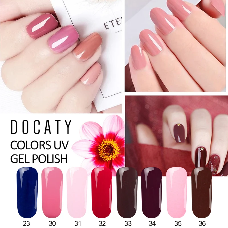 Цветной Гель-лак для ногтей Docaty Candy | Красота и здоровье