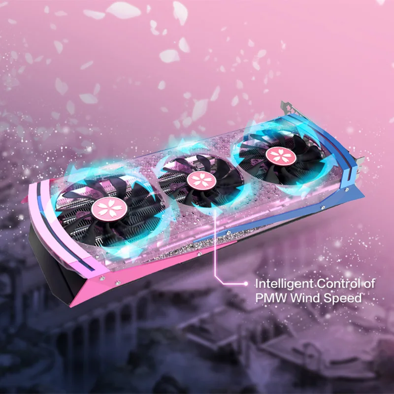 Yeston RX5700XT 8GD6 YA GDDR6 8 Гб 2560 единиц 1770/1905/2010 МГц/14 ГГц RGB дыхательная лампа игровая