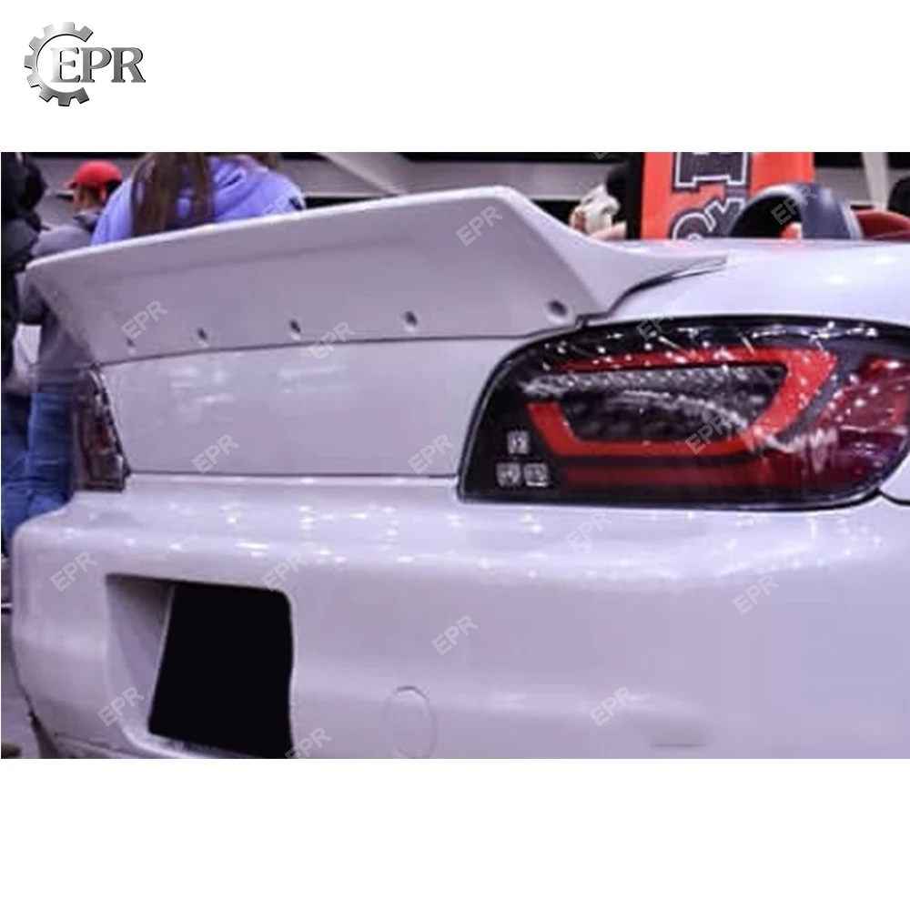 Для S2000 AP1 AP2 RB Стиль FRP волокно стекло Широкий задний спойлер Duckbill для Honda Стекловолоконный ствол крыло Уплотнительная Прокладка тела комплект