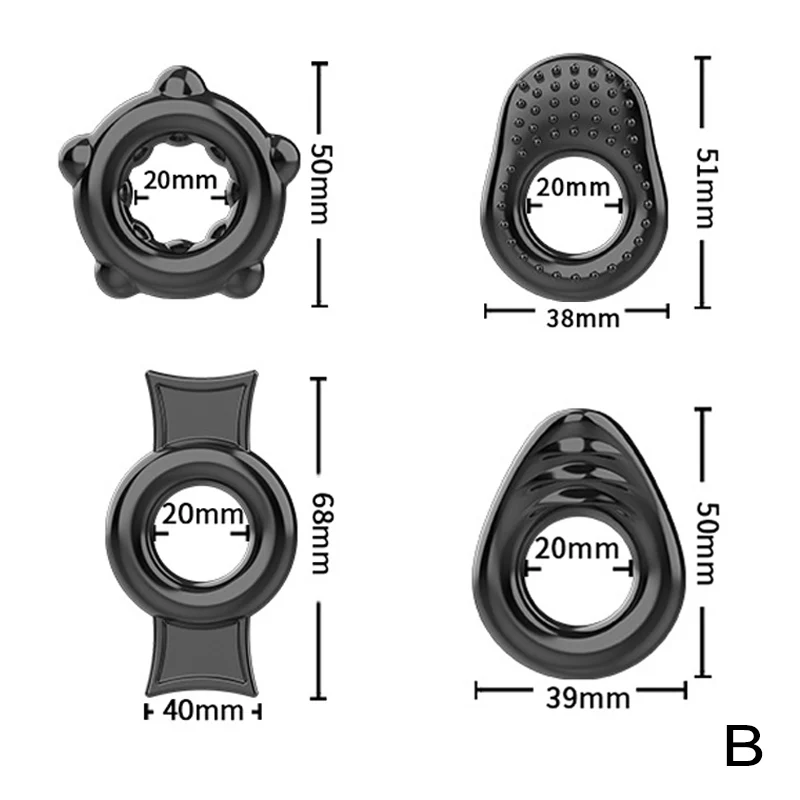 Новое кольцо для увеличения интимное приспособление задержки эякуляции