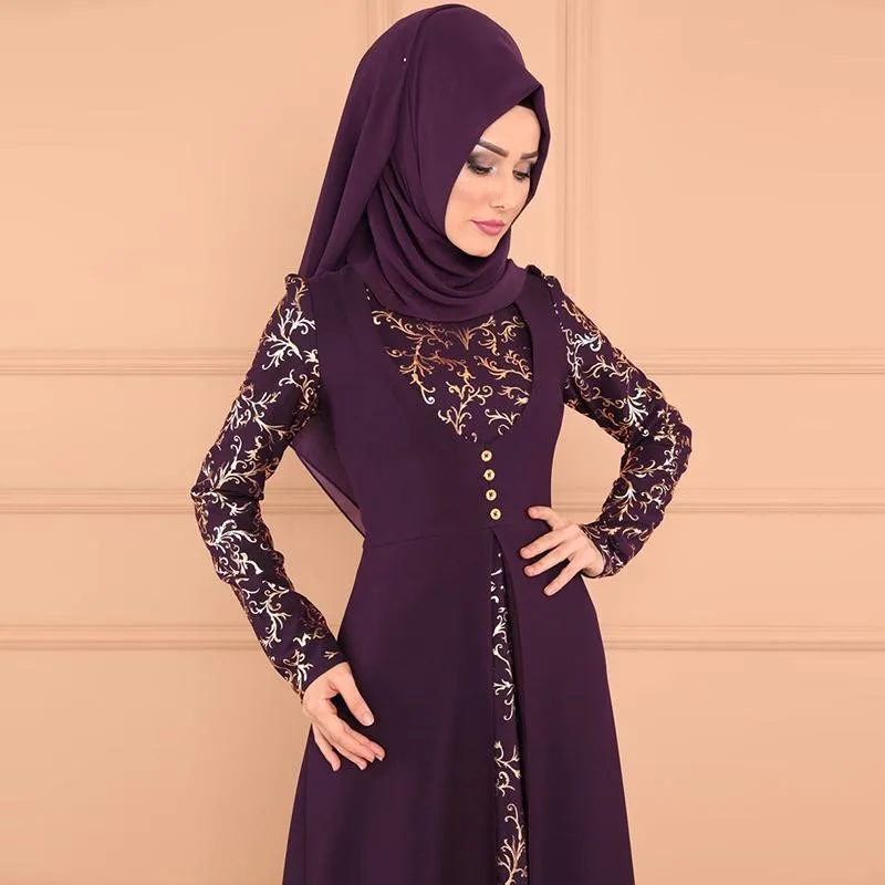 Халат Caftan Дубай ислам мусульманское Макси платье Abayas марокканский Катар Оман