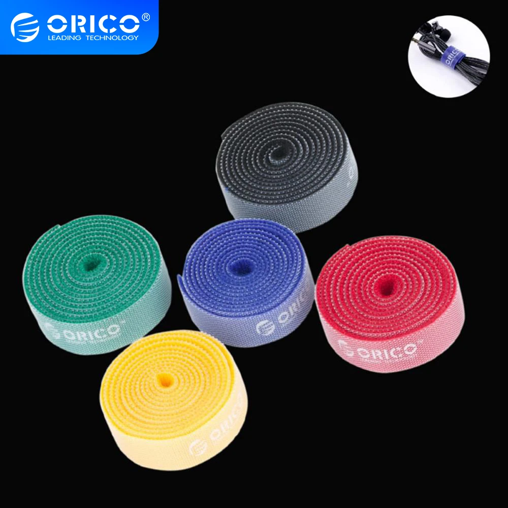 ORICO CBT пластиковая нейлоновая метка кабеля разноцветные галстуки 1 м за штуку
