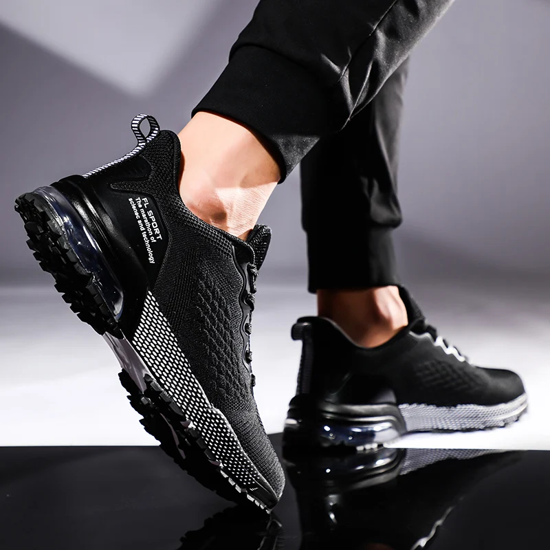 Мужские кроссовки Vosonca легкие из дышащей ткани с сеточкой и шнурками подходят для