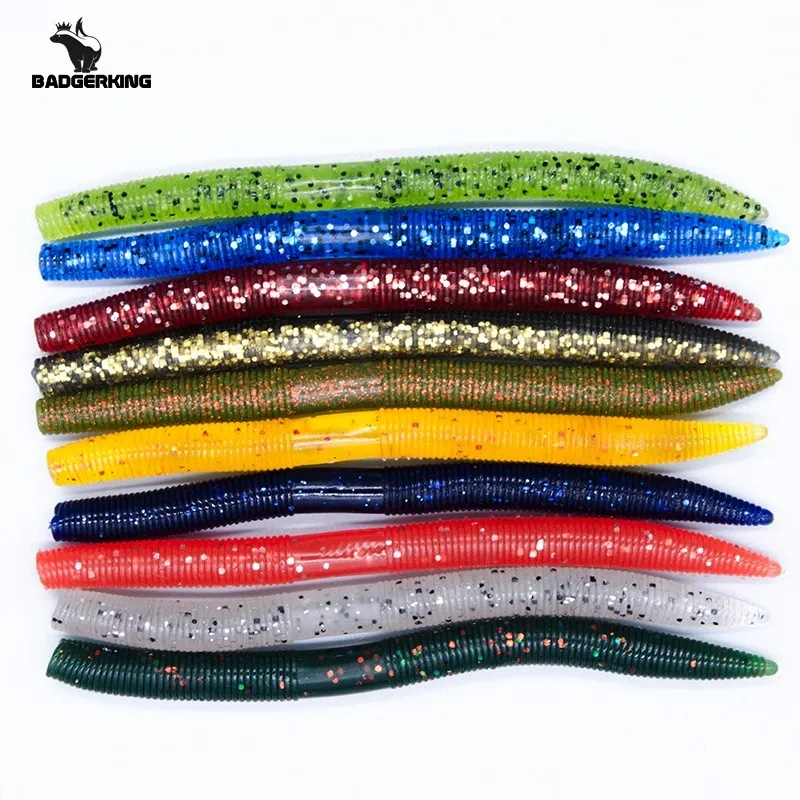 Мягкая пластиковая рыболовная приманка 15 шт./лот для Neko Rig Wacky 14 см 8 5 г