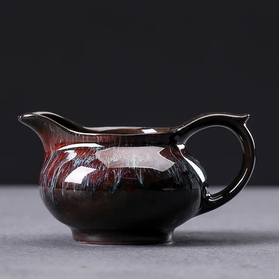 

Stoneware Retro Side Put The Fair Cup Chinese Style Home Ceramic Tea Kung Fu Black Tea Ceremony Accessories Teaware