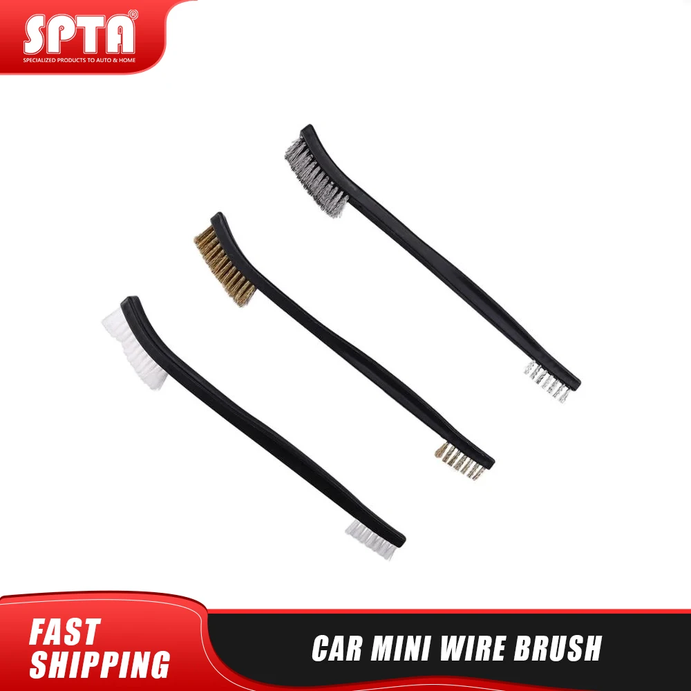 ЗИП мини проволочная кисть комплект Сталь Медь нейлон Чистящая полирующая