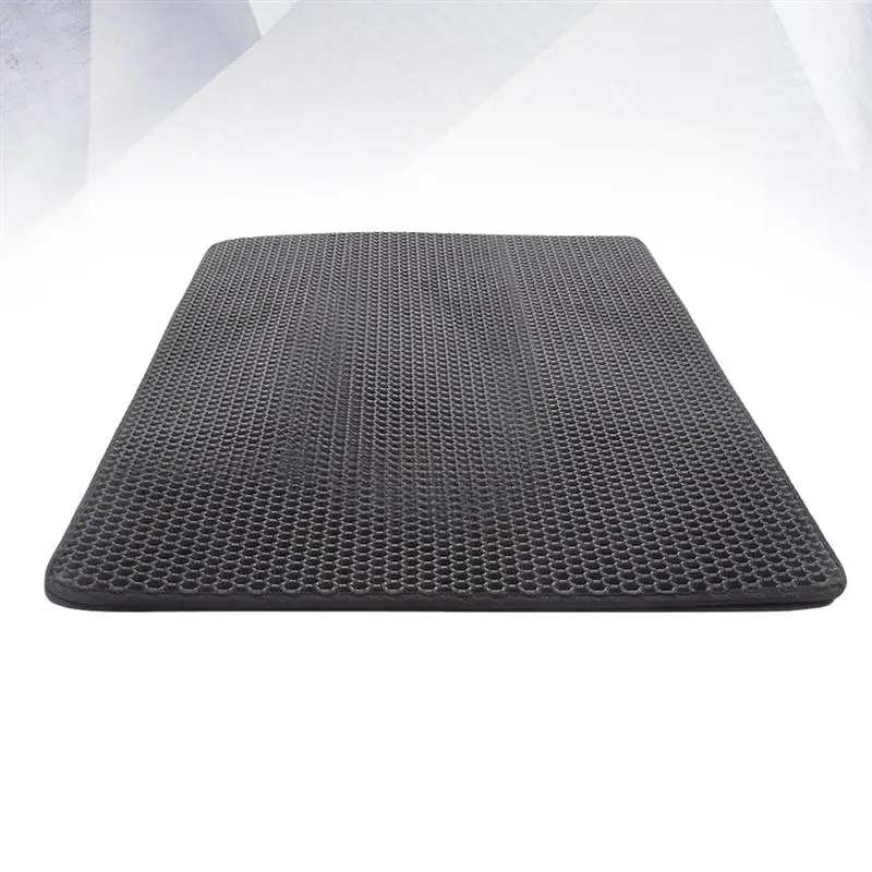 1 шт. коврик для мусора прочный водонепроницаемый нескользящий разборный котенка