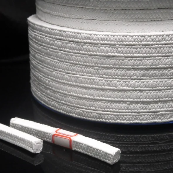 

6x6mm 10x10mm PTFE Braided Acrylic Fiber Gland Rope Compression Packing,Pump, Valve Seal Mechanical Expanded Packing
