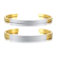 fate love men male statement cuff bracelets bangles metal 316l stainless steel fashion jewelry new arrival 2019