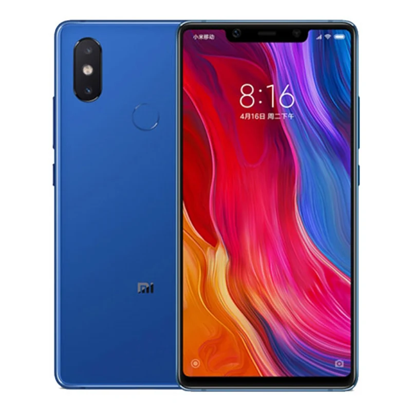 Blue Глобальная ПЗУ Xiaomi Mi 8 SE 6 Гб 64 Гб Смартфон Snapdragon 710 5,8" AMOLED экран 20 МП фронтальная камера 3120 аккумулятор - Color: Blue