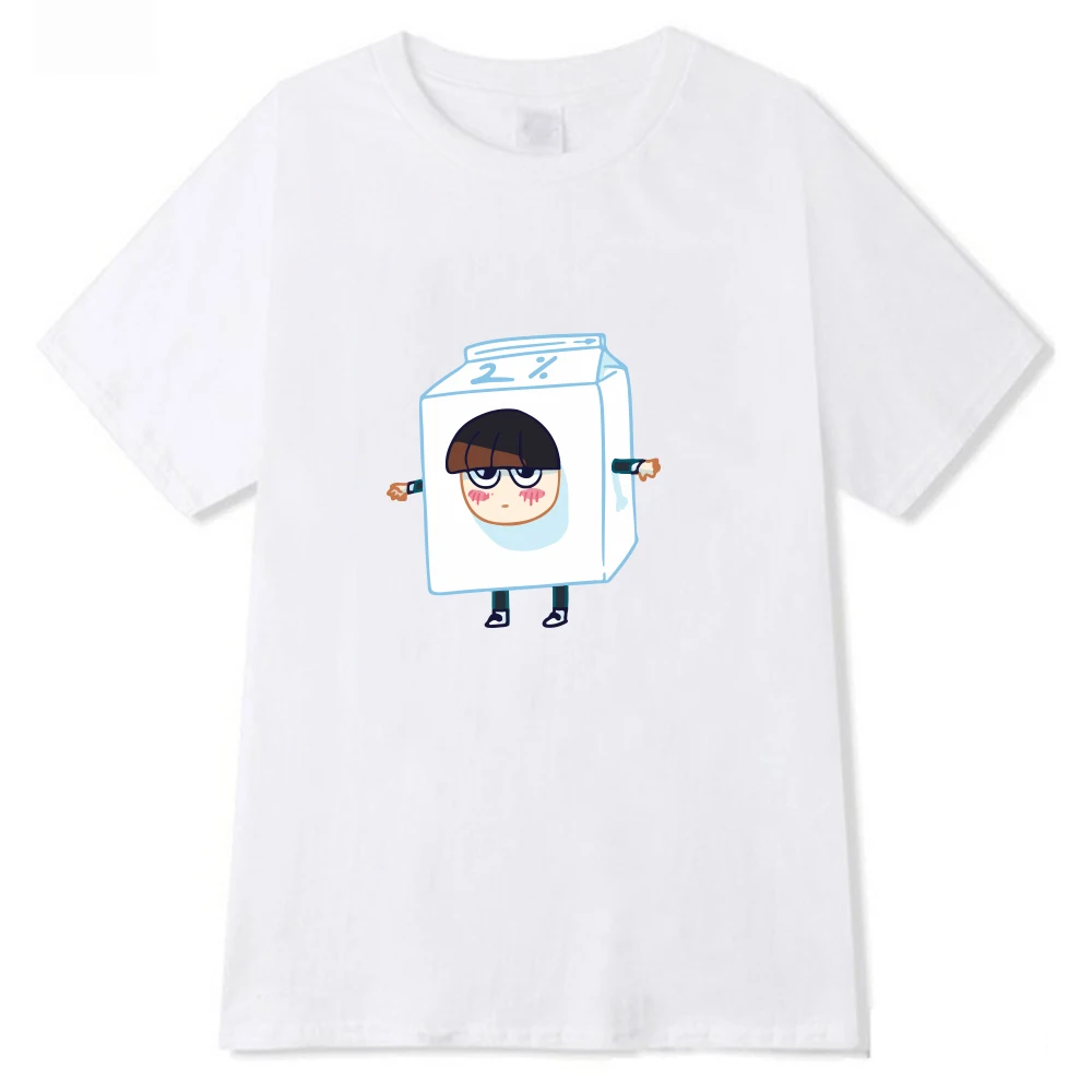 

Mob Psycho 100 Kawaii T-shirt Mobu Saiko Hyaku T Shirt For Women/man Short Sleeve Female