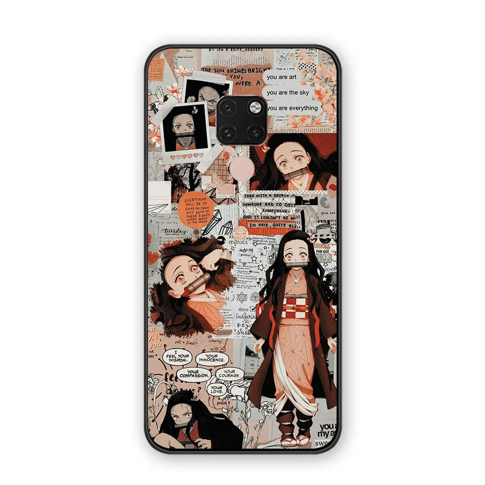 Kamado Nezuko Kimetsu no Yaiba Demon Slayer Мягкий Силиконовый ТПУ чехол для HUAWEImate 8 9 10 20 30 pro 20X mate10 20 lite задняя крышка