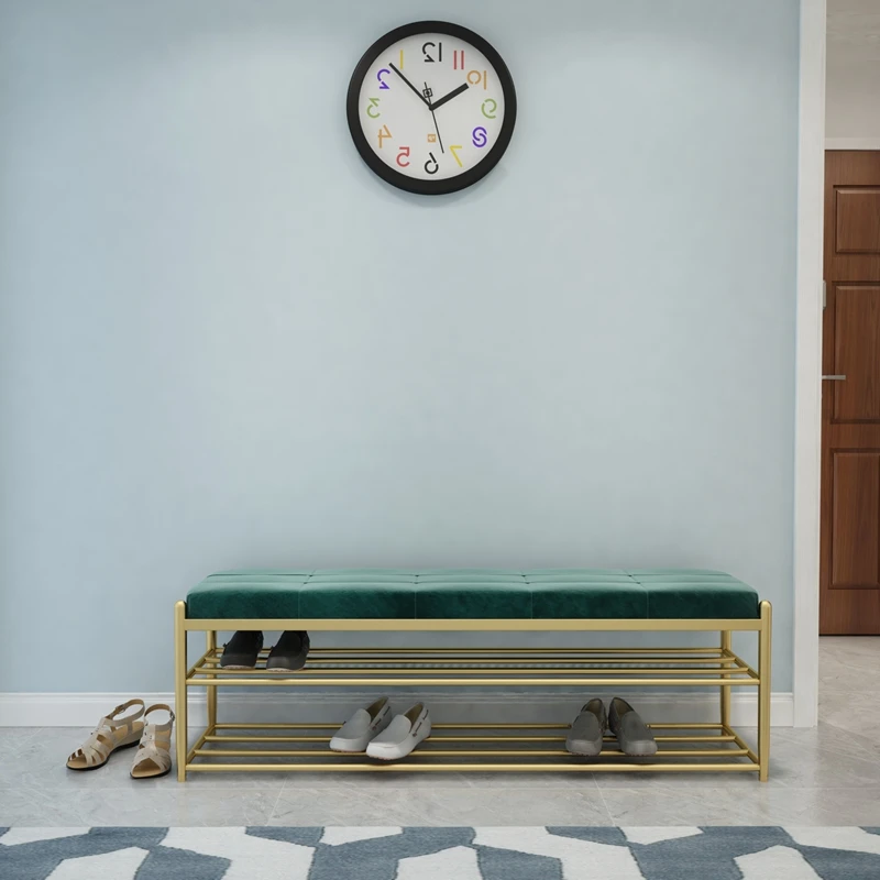 Скандинавский простой современный стул для смены обуви светильник роскошный