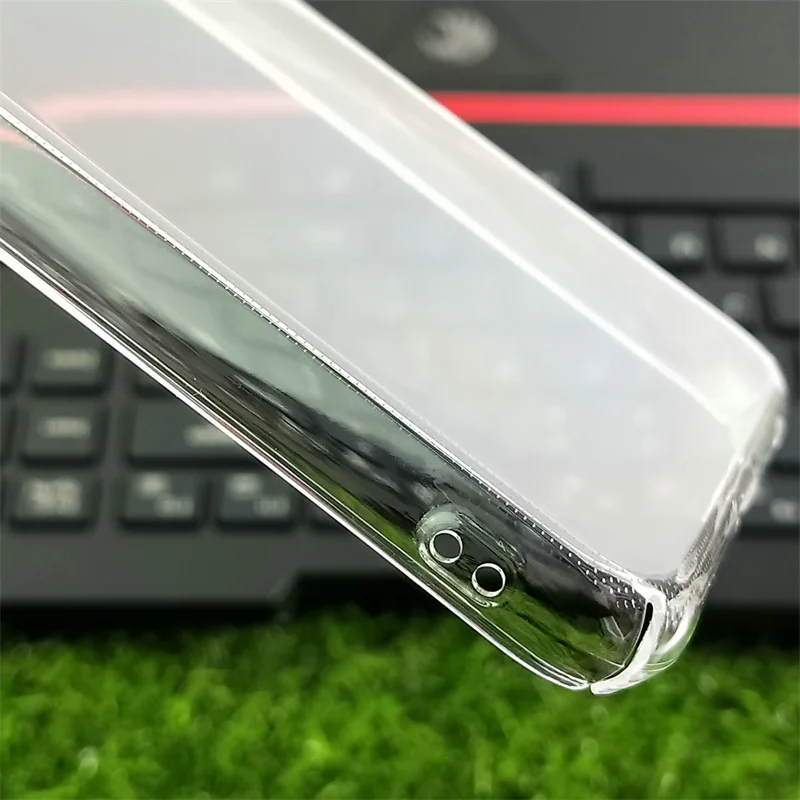 Прозрачный чехол из поликарбоната для Samsung Galaxy A22 жесткий чехол-накладка 5G A 22 A226