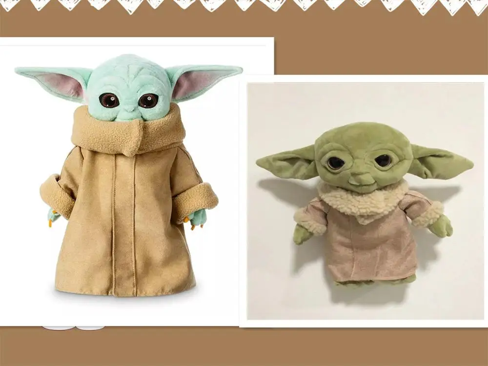 Игрушка плюшевая Мастер йо да 30 см|Игровые фигурки и трансформеры| |