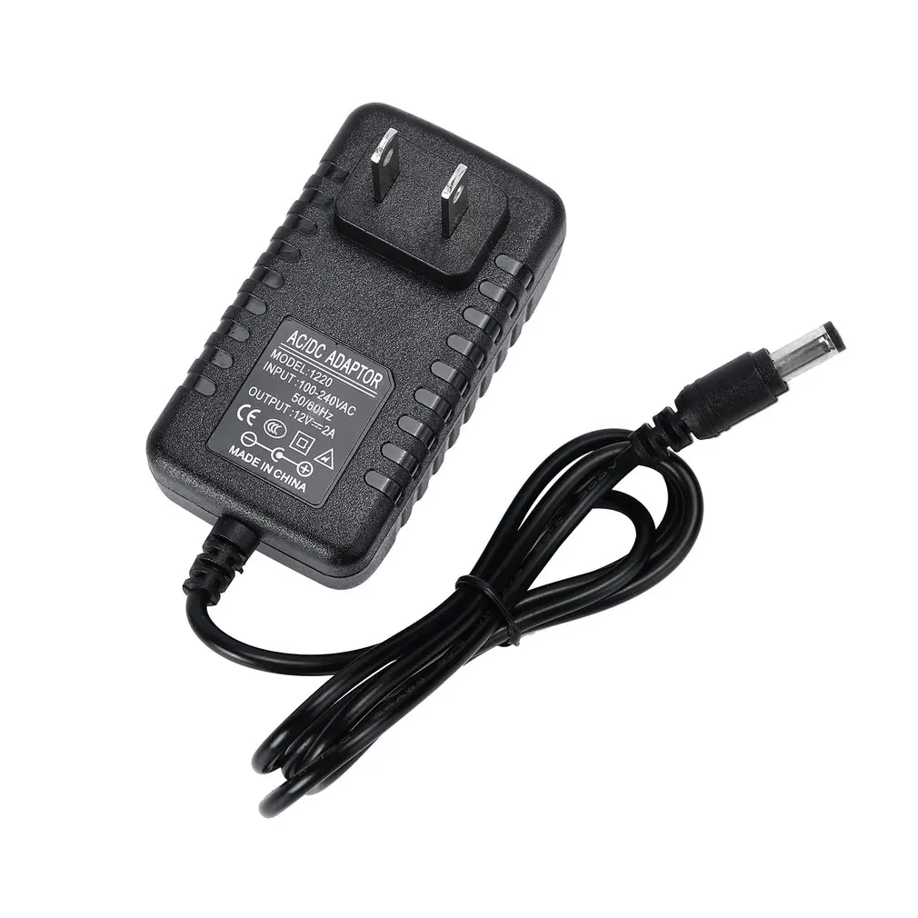 

12V 2A 24W EU US Plug Driver Adapter AC 100V to 240V LED Power Lamp Supply For Strip Lighting Transformer
