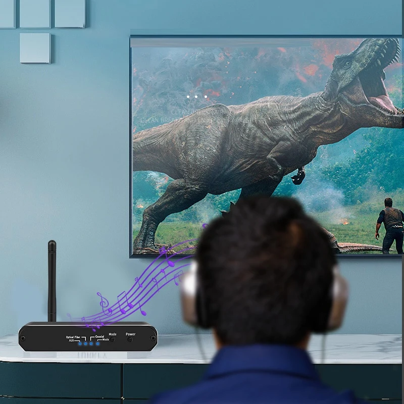 Цифро-аналоговый аудиопреобразователь DAC коаксиальное волокно Bluetooth 5 0