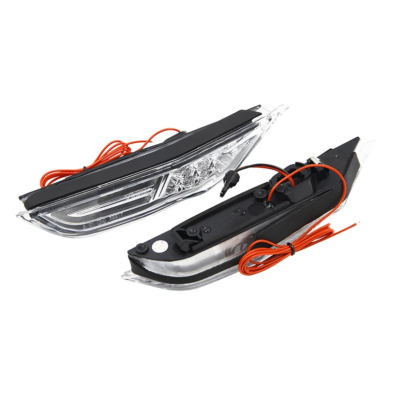 2x подходит для Nissan GT R R35 2007 2017 горки белые светодиодные дневные ходовые огни бега