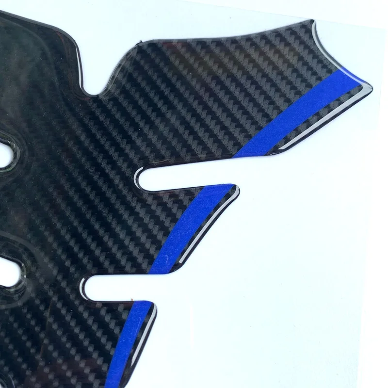 Наклейка для мотоцикла из углеродного волокна защитная эмблема накладка на бак