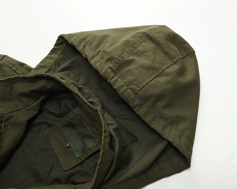 Мужская куртка-пилот в стиле милитари хлопковая верхняя одежда тактическая