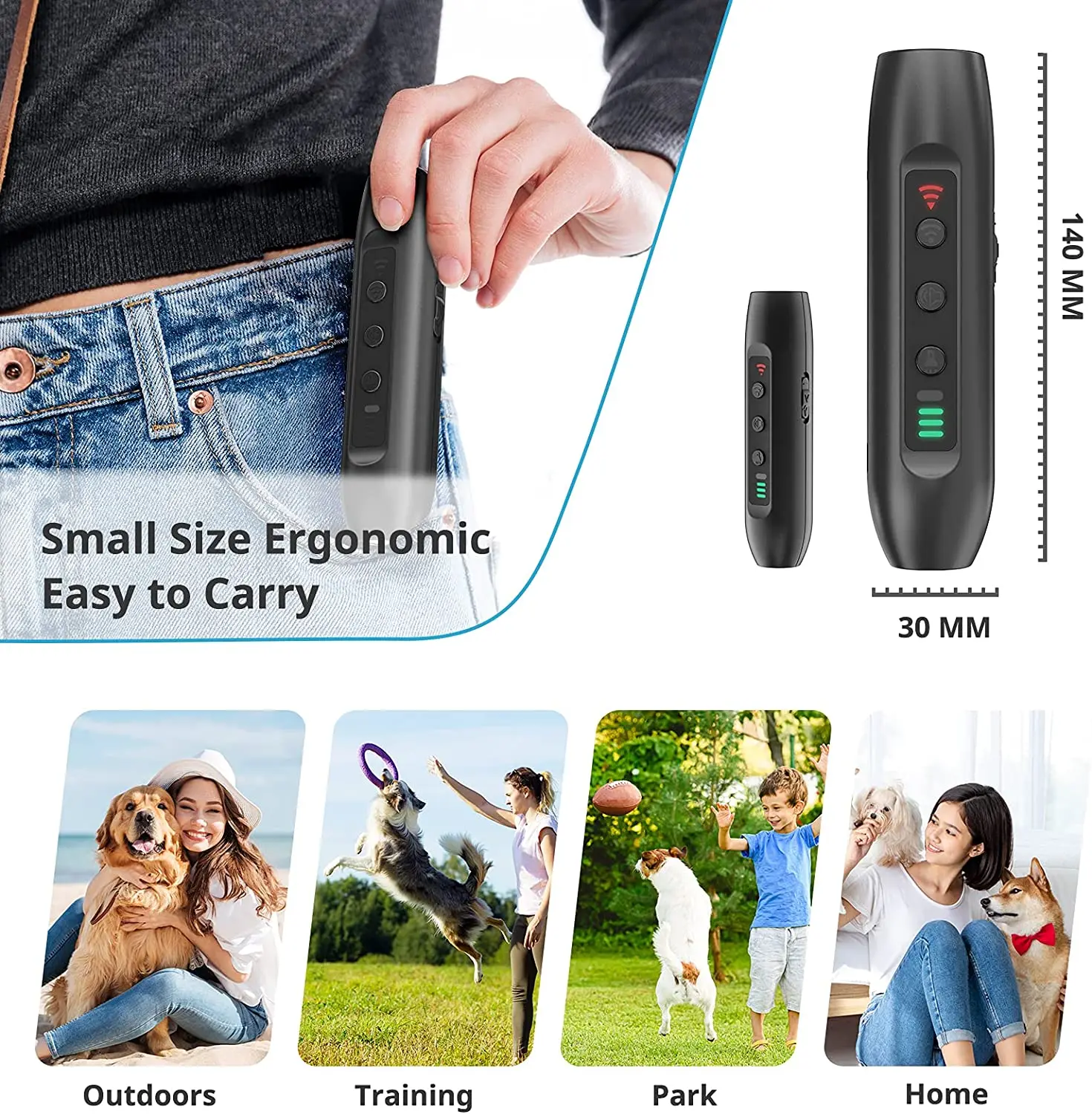 Ультразвуковой Отпугиватель собак 3 в 1 режима | Дом и сад