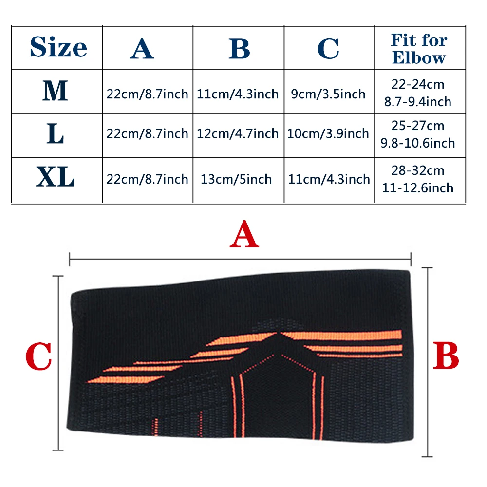 

1Pc Elbow Sleeve Elbow Compression Sports Arm Forearm Brace Support Pad Crash-proof Basketball Cycling Arm Guard Sleeves