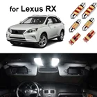 Canbus Светодиодная лампа для освещения салона автомобиля Kit для Lexus RX 300 330 350 270 400h 450h RX300 RX330 RX350 RX270 RX400h RX450 светодиодные лампы без ошибок