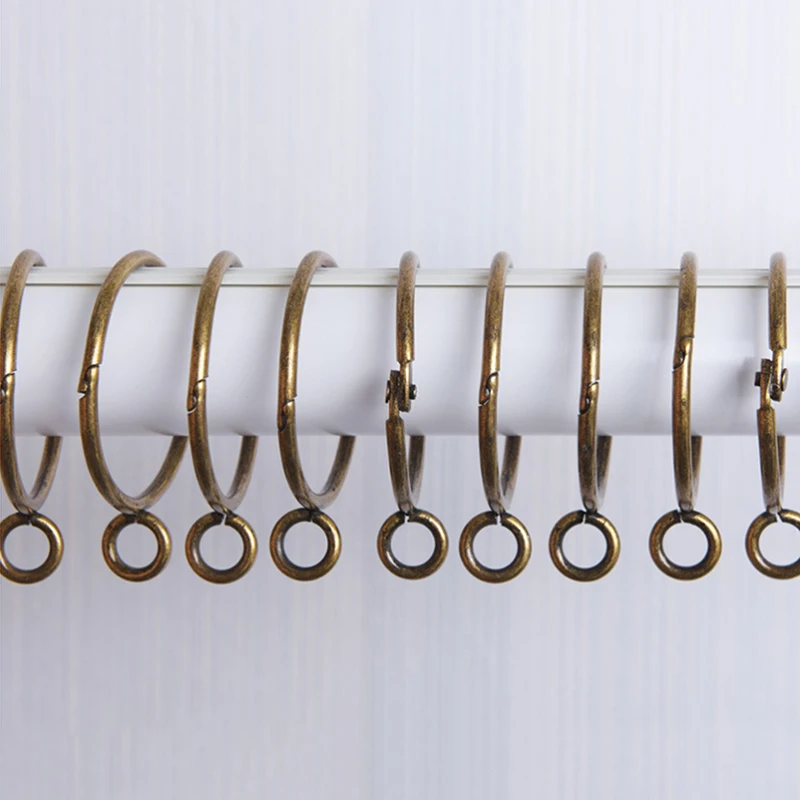 10 шт. кольца для занавесок 38 мм с внутренним диаметром железная нержавеющая сталь