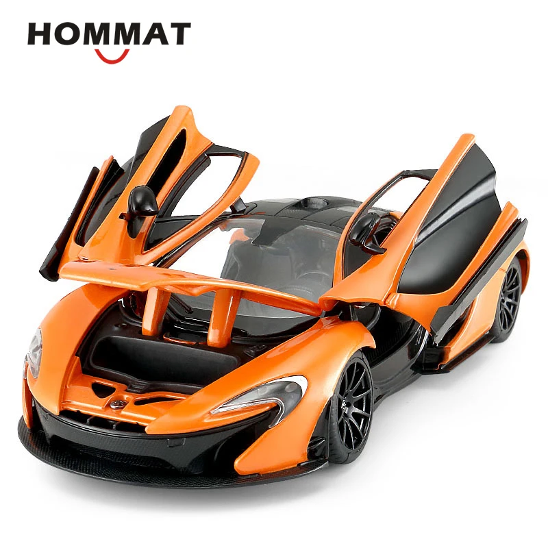 Модель автомобиля HOMMAT Mclaren P1 в масштабе 1:24 игрушечный автомобиль из сплава литой