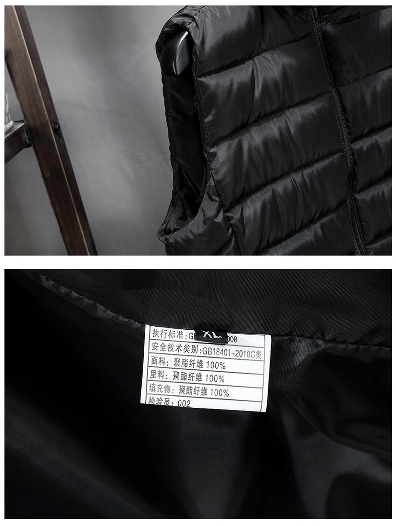 Plus Size 8XL 7XL 6XL 5XL 4XL New Casual Vest Men Autumn Jackets Thick Vests Man Sleeveless Coats Male Warm Waistcoat men