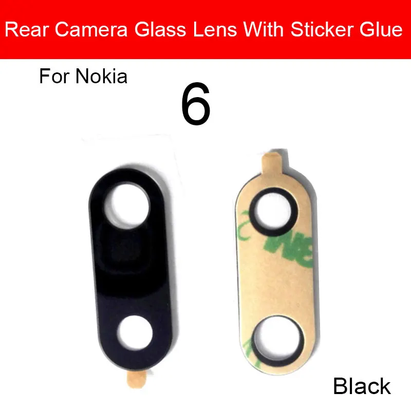 Стеклянный объектив для задней камеры Nokia 7 PLUS TA-1046 TA-1055 TA-1062 + 6 в камере стеклянная