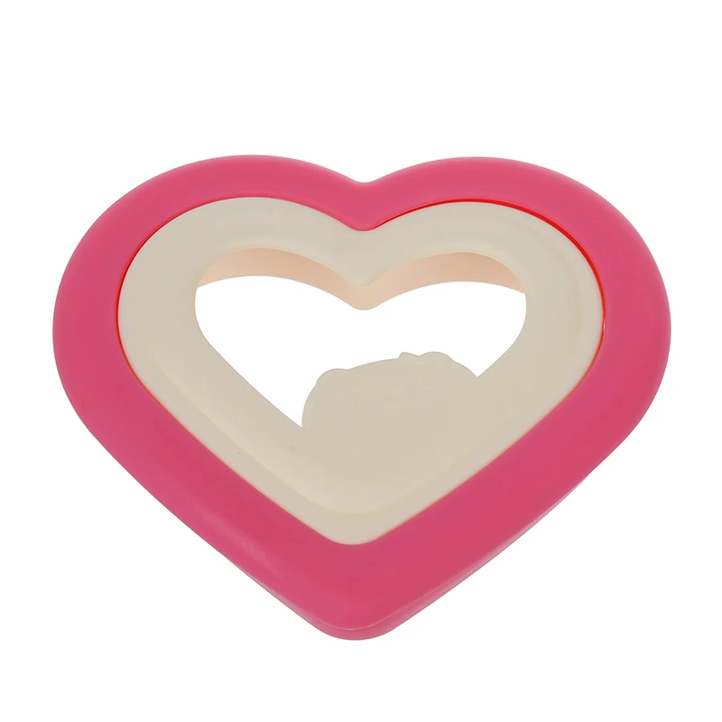 Формочка для хлеба в форме сердца-розовый и слоновой кости | Дом сад