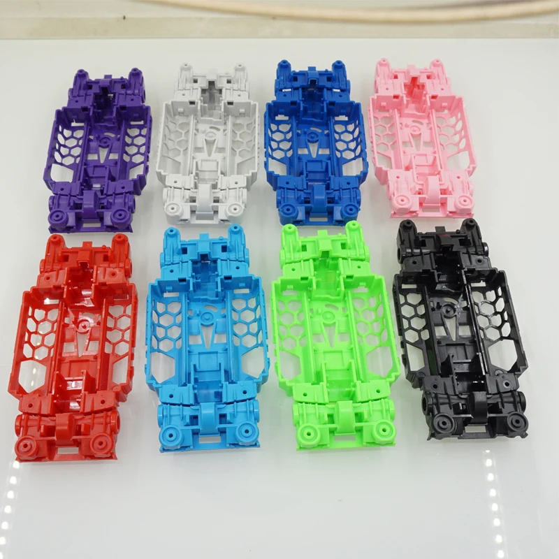

original tamiya mini 4wd racing car MS chassis CNC pink green black blue red light weight for MINI 4WD racer