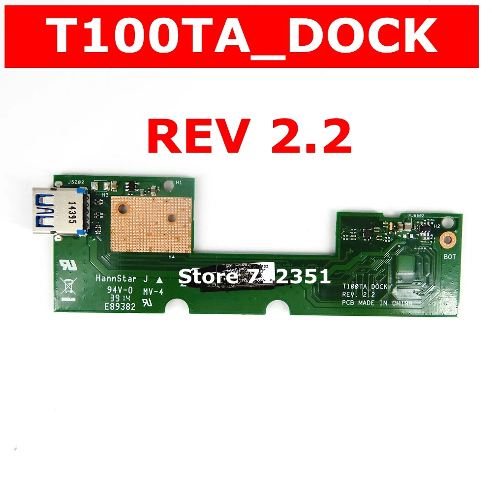 T100TA DOCK_BOARD REV 2 для ASUS Tablet PC T100T материнская плата ноутбука IO Плата USB порт