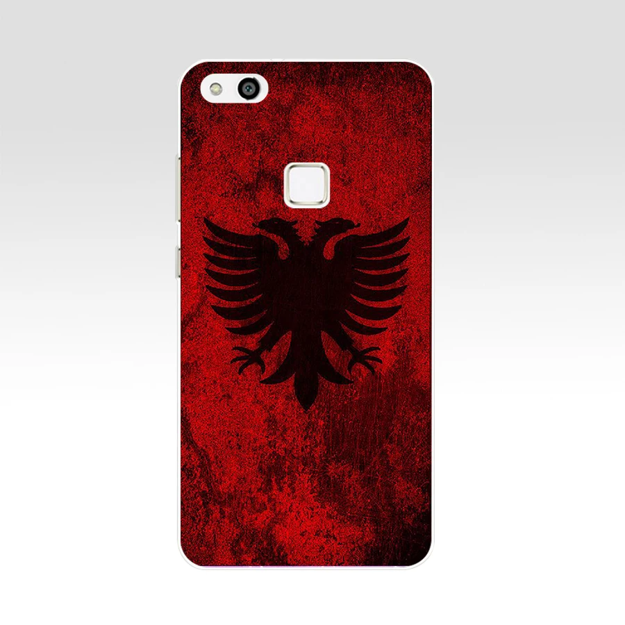 084AA эмблема русского флага Мягкий Силиконовый ТПУ чехол для Honor 9 10 huawei p10 lite y6 prime