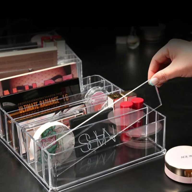 8-слойный органайзер для косметики коробка хранения пудры акриловая подставка