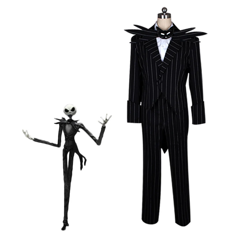 Костюм Джека Скеллингтона из фильма Кошмар перед Рождеством 2019|Костюмы фильмов и