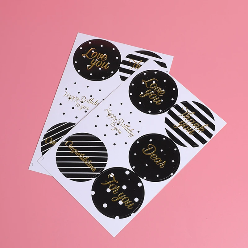 Наклейки круглые на заказ 60 шт./лот сделай сам | Канцтовары для офиса и дома