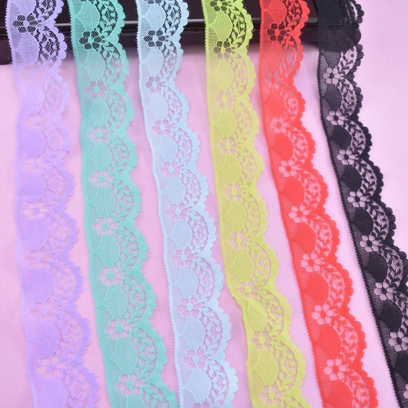 10 ярдов/партия кружевная отделка ширина 40 мм|Кружево| |