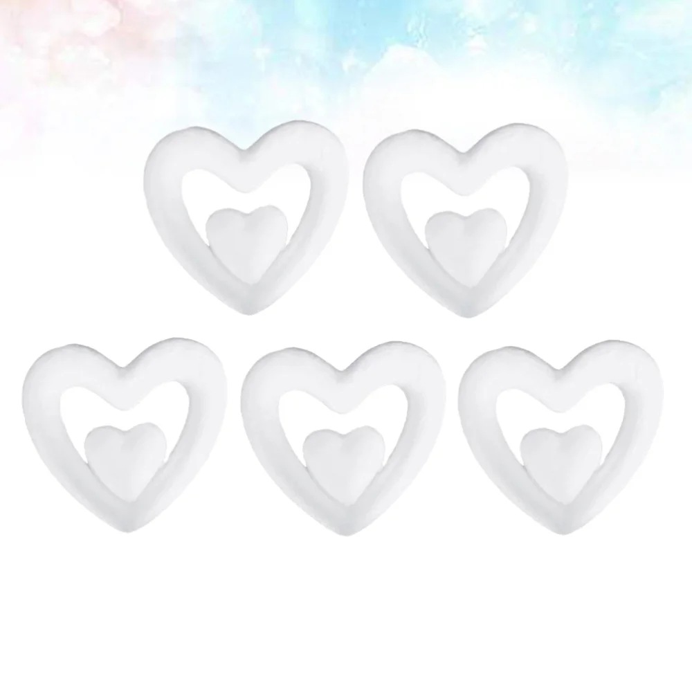 

20pcs Double Heart DIY Hanging Decorations Embellishments for Valentines' Day Wedding