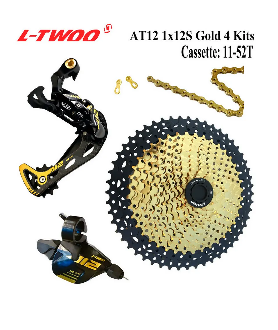 Переключатель передач LTWOO Groupset AT12 рычаг заднего переключателя кассета 11 50T 52T 12 S YBN