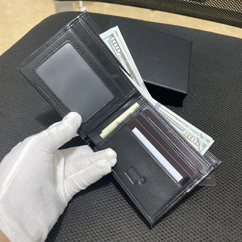 Мужской кошелек из натуральной кожи с отделением для карт | Багаж и сумки