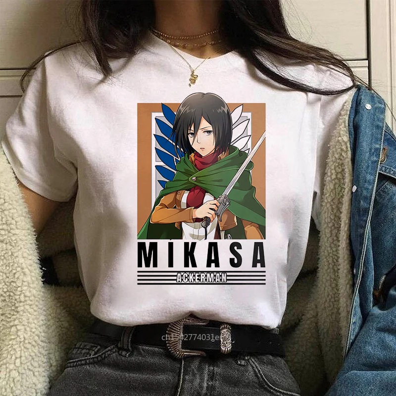

Japanese Anime Comic Fighting T Shirt Freedom Wings Attack on Titan Tops Vintage Cartoon Tee Oversized Short Sleeve