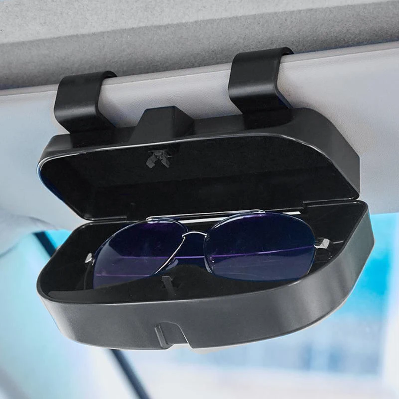 Автомобильный солнцезащитный козырек чехол для солнцезащитных очков держатель