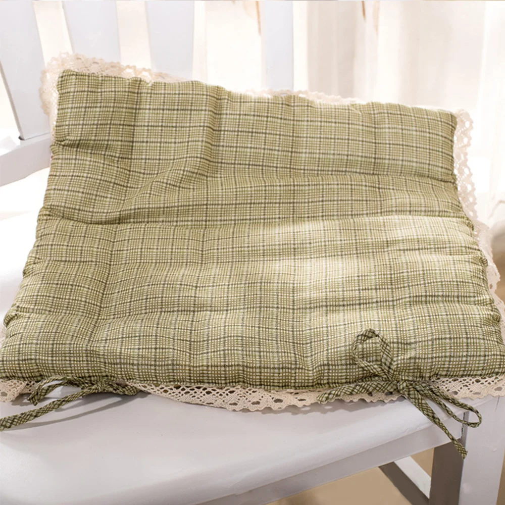 4 шт. Нескользящие винтажные Цветочные накладки на сиденья подушка стул сиденье