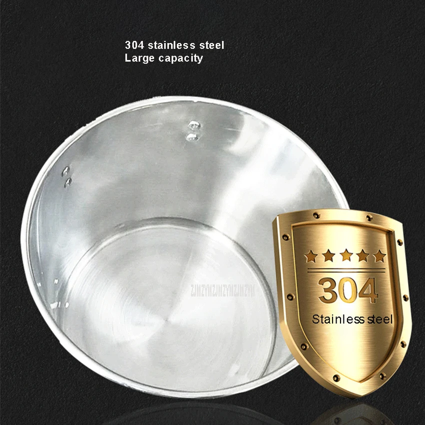 

70L Multifunctional Poultry Scalding Barrel Bucket Stainless Steel Commercial Poultry Chicken Duck Goose Scalding Hair Machine